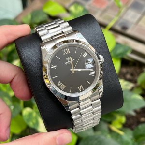 ساعت مردانه ویولت B0606G نقره ای صفحه مشکی