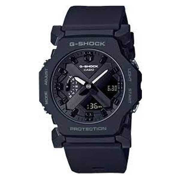 تصویر ساعت مچی مردانه کاسیو جی شاک G-shock GA-2300-1A اصل Casio G-Shock Analog and Digital White Black GA-2300-1A