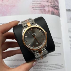 ست مردانه لاکسمی(LAXMI) 8551G نقره رز صفحه گان