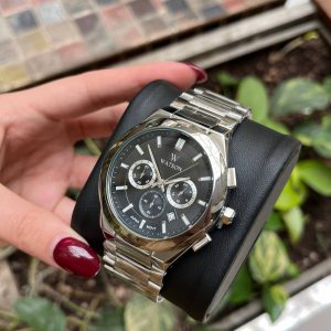 ساعت مردانه واتسون 1235G-304نقره ای صفحه مشکی