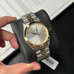 ساعت مردانه مارون 77400G-818نقره طلاصفحه سفید