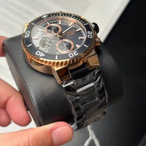 ساعت مردانه پولو J.G مدلJPC.4062.02 مشکی رز مشکی.ج