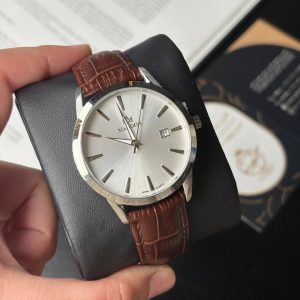 ساعت مردانه مارون 77420G-112 قهوه ای صفحه سفید