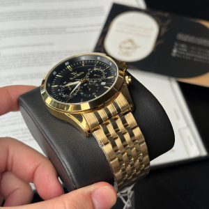 ساعت مردانه واتسون 1165G-102 طلایی صفحه مشکی