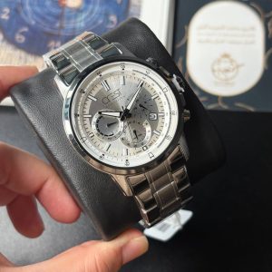 ساعت مردانه کرست (CREST) مدل 6217-3نقره صفحه سفید