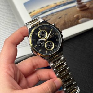 ساعت مردانه واتسون 1175G-352 نقره طلایی صفحه مشکی