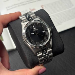 ساعت مردانه مارون 77405G-131 نقره صفحه مشکی