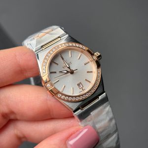 ساعت زنانه ویولت B0604L نقره ای رزصفحه سفید