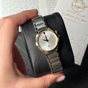 ساعت زنانه مارون 77409L-131 نقره طلاصفحه سفید
